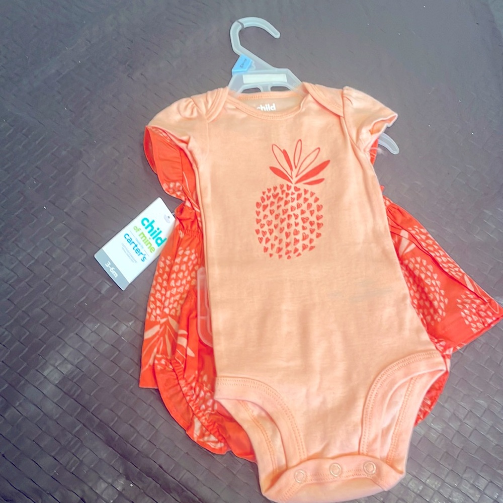 Pretty little summer outfit for little girl